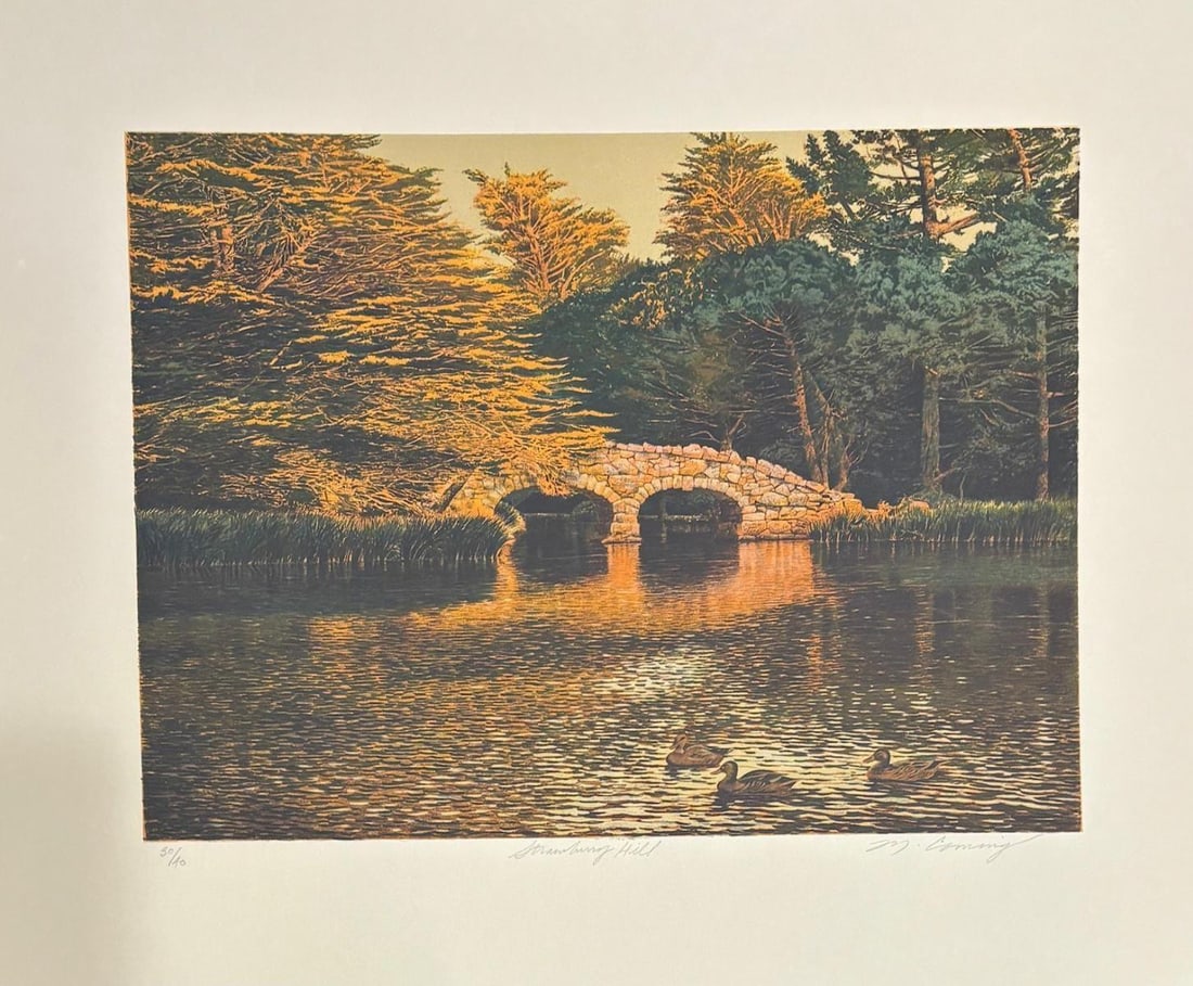 Merv Corning- Lithograph on paper: Artist: Merv Corning. Medium: Lithograph on paper. Size: 20" x 26". Signature: Signed and numbered. Reference#: 85755.