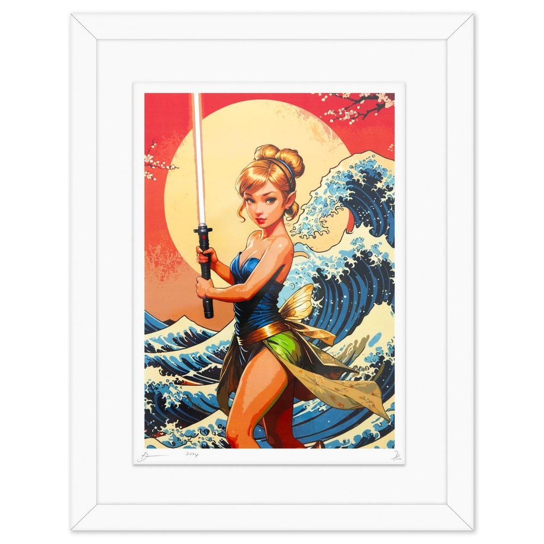 Death NYC- Fine art Print: Artist: Death NYC. Medium: Fine art Print. Size: 18" x 12". Measures approx. 24" x 19" (framed). Signature: Hand signed and numbered. Certificate of Authenticity: Is included. Reference#: 49209.