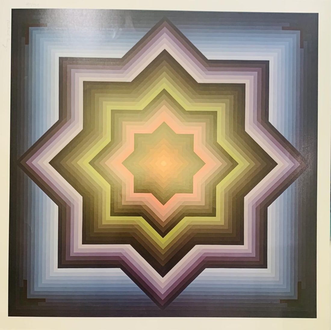 Richard Levy- Limited edition lithograph on paper: Artist: Richard Levy. Medium: Limited edition lithograph on paper. Size: 24" x 24". Reference#: 37489.