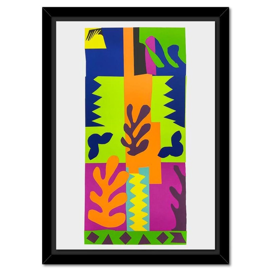 Henri Matisse 1869-1954 (After), "La Vis" Framed Limited Edition Lithograph with Certificate of (1 of 3)