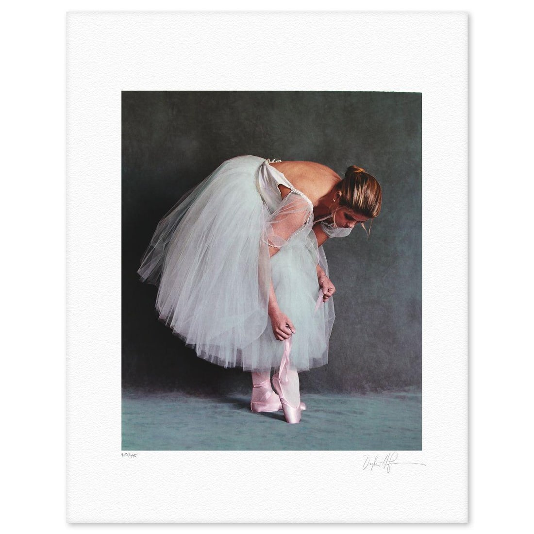 Douglas Hofmann- Silkscreen "Rhapsody in Blue l": Artist: Douglas Hofmann. Medium: Silkscreen. Title: Rhapsody in Blue l. Size: 30" x 22". Signature: Hand signed and numbered. Reference#: 74773.