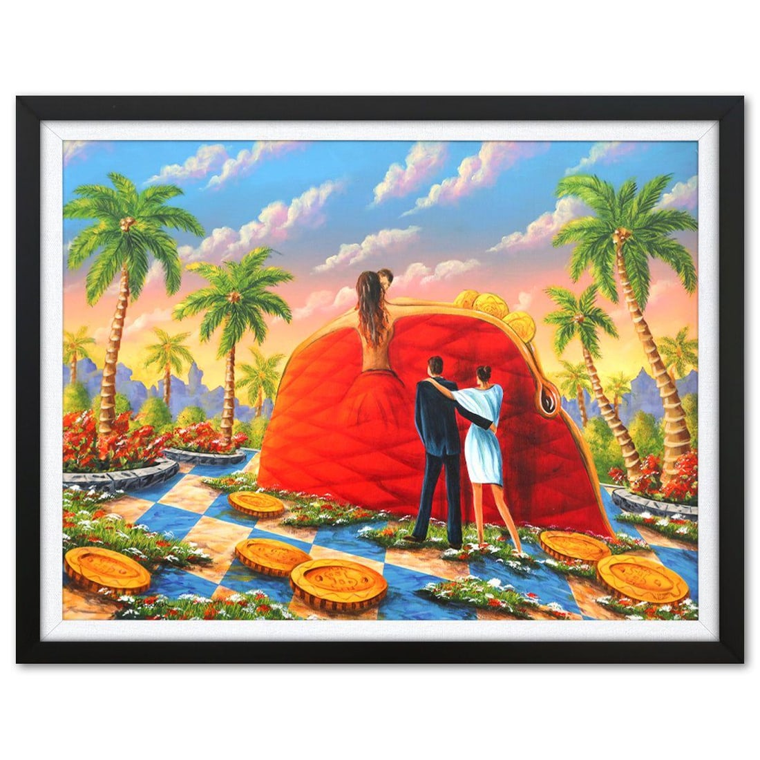 Eugene Poliarush- Original Oil on Canvas "Our Memories" (1 of 2)