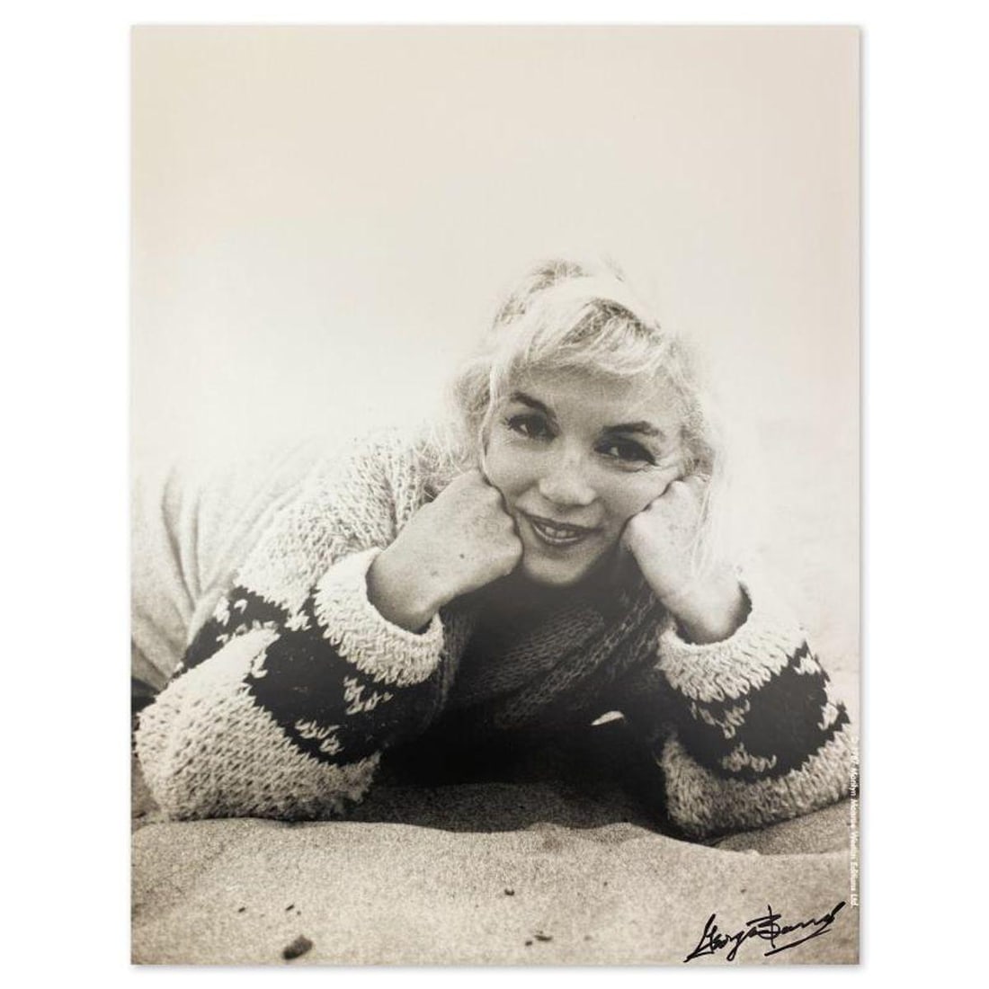 George Barris (1922-2016), "Marilyn Monroe: The Last Shoot" Photograph Printed from the Original (1 of 3)