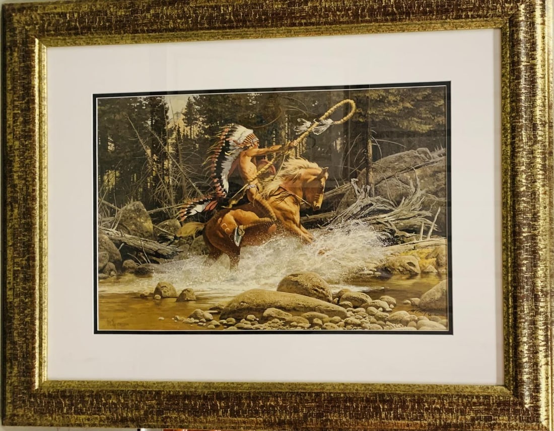 Frank McCarthy- Original Lithograph on paper (1 of 1)