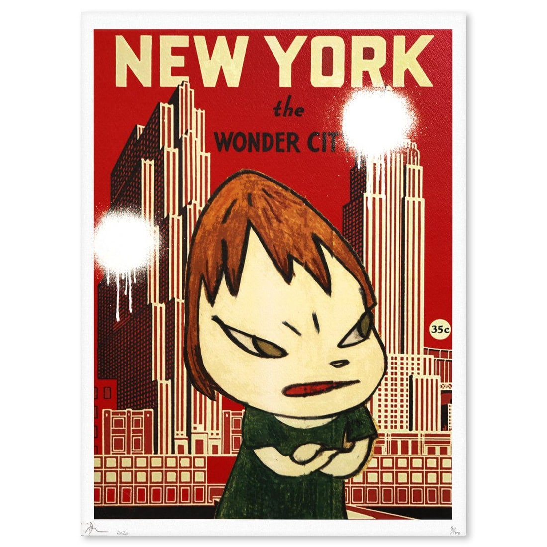 Death NYC- Fine art Print: Artist: Death NYC. Medium: Fine art Print. Size: 13" x 18". Signature: Hand Signed and Numbered. Certificate of Authenticity: Is included. Additional: Paper: Fine art 300 gsm paper. DEATH chooses to k