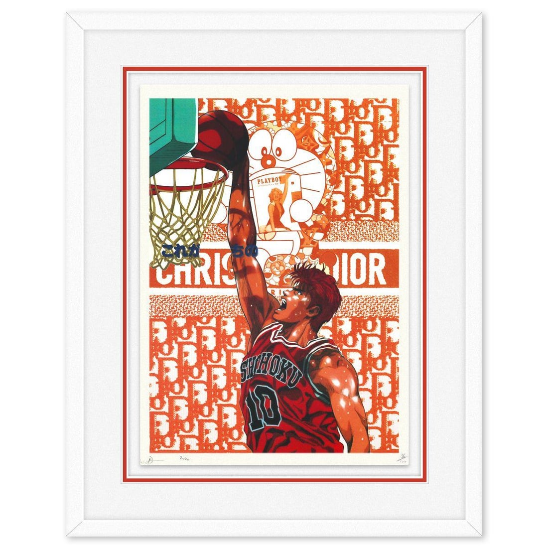 Death NYC- Fine Art Print: Artist: Death NYC. Medium: Fine Art Print. Size: 17.5" x 12.5". Measures approx. 24" x 19" (framed). Signature: Hand Signed by the artist. Certificate of Authenticity: Is included. Reference#: 56149.