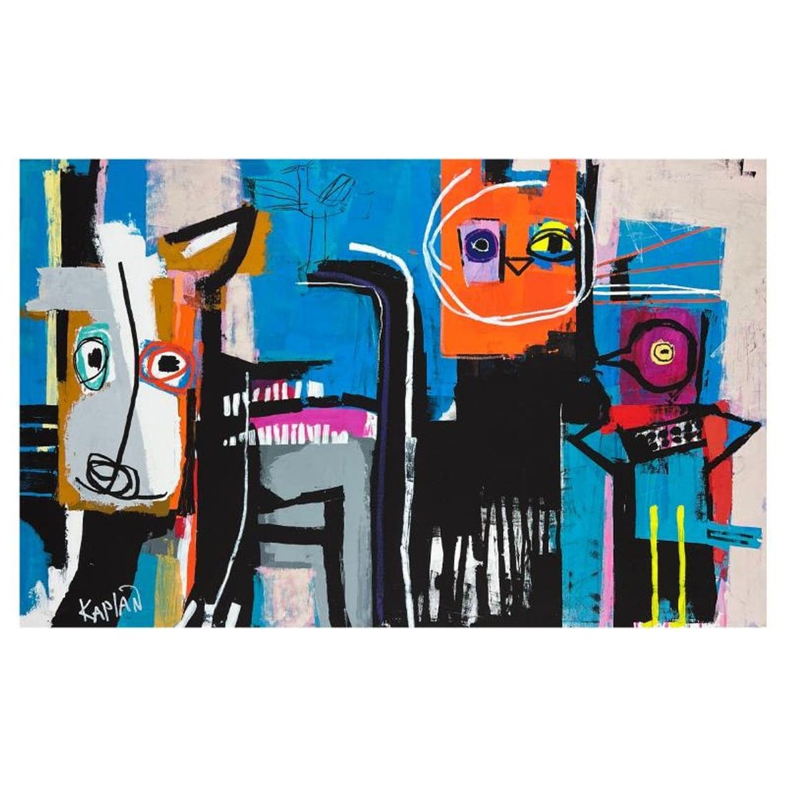 Lee Kaplan, Hand Signed Limited Edition Canvas with Letter of Authenticity. (1 of 2)