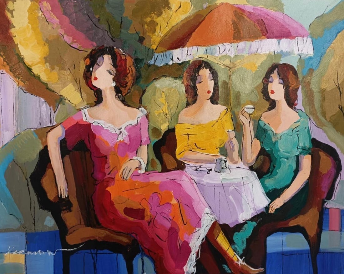 Michael Kerman- Original acrylic painting: Artist: Michael Kerman. Medium: Original acrylic painting. Measures approx. 24" x 32" (framed). Signature: Hand Signed by artist. Reference#: 82605.