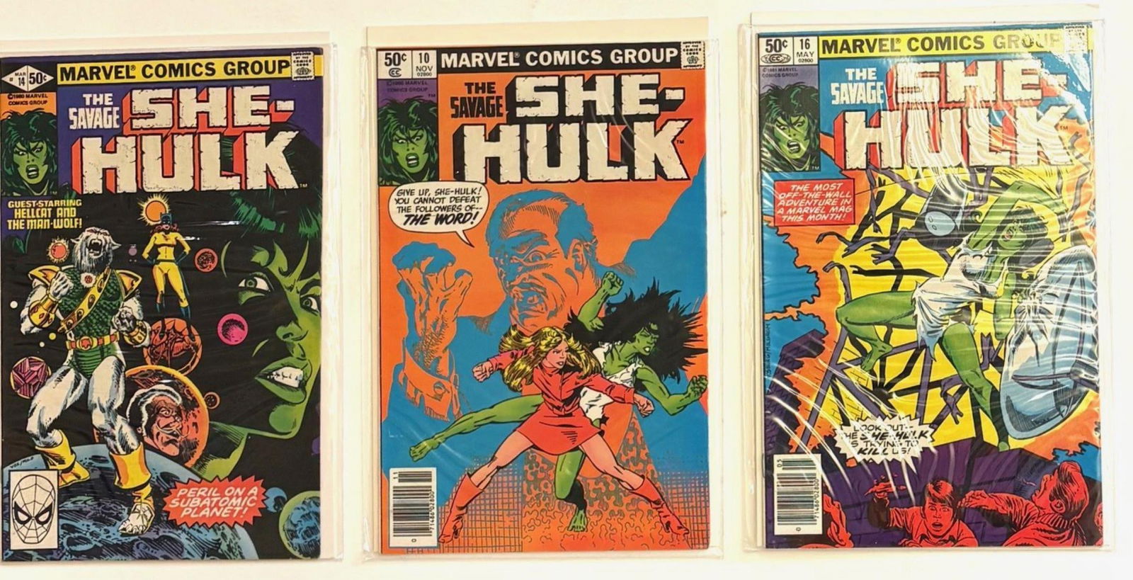 Vintage Comics- Vintage comic book collection of 3 comics: Artist: Vintage Comics. Medium: Vintage comic book collection of 3 comics. Additional: Dated 1980, 1990â€?s . Condition : in very good condition each individually stored in plastic.