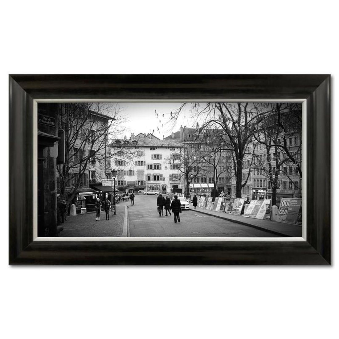 Misha Aronov, "Lazy Saturday" Framed Limited Edition Photograph on Canvas, Numbered and Hand Signed: Lazy Saturday is a limited edition giclee on canvas by photographer Misha Aronov, numbered and hand signed by the artist. The piece comes custom framed and includes Letter of Authenticity. Measures