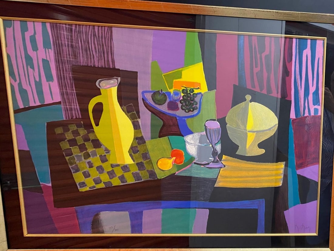 Marcel Mouly- Original hand signed and numbered lithograph on paper (1 of 1)