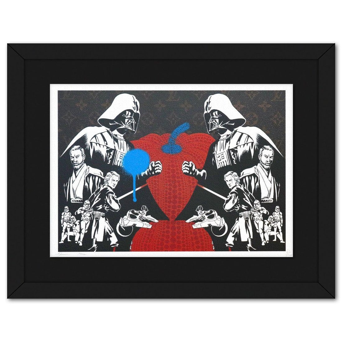 Death NYC- Fine art Print: Artist: Death NYC. Medium: Fine art Print. Size: 12" x 17.5". Measures approx. 18.5" x 24" (framed). Signature: Hand signed and numbered. Certificate of Authenticity: Is included. Additional: Paper: F