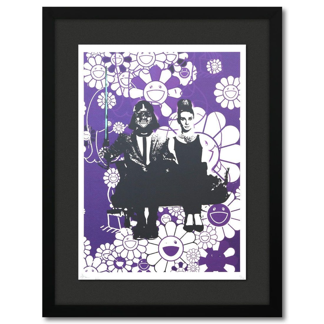 Death NYC- Fine art Print: Artist: Death NYC. Medium: Fine art Print. Size: 17" x 12". Measures approx. 23" x 18" (framed). Signature: Hand signed and numbered. Certificate of Authenticity: Is included. Additional: Paper: Fine