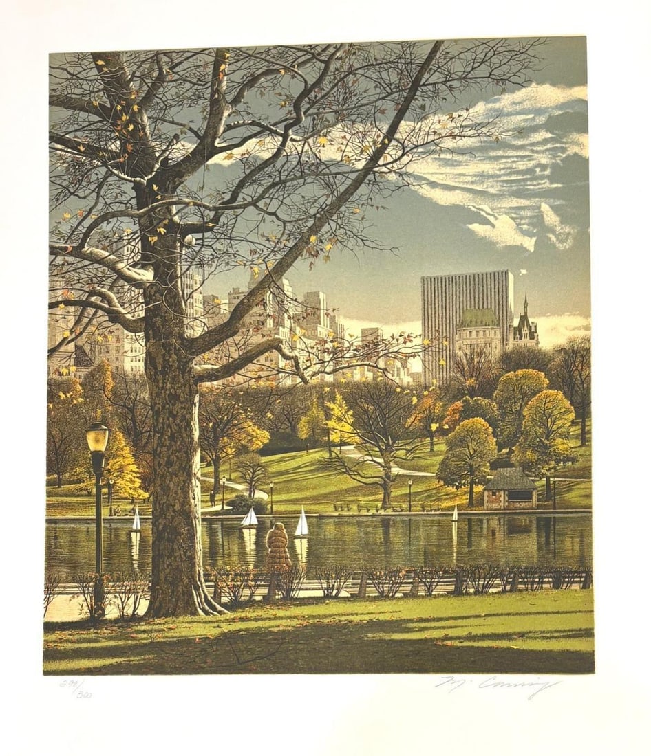 Merv Corning- Lithograph on paper: Artist: Merv Corning. Medium: Lithograph on paper. Size: 20" x 26". Signature: Signed and numbered. Reference#: 85748.