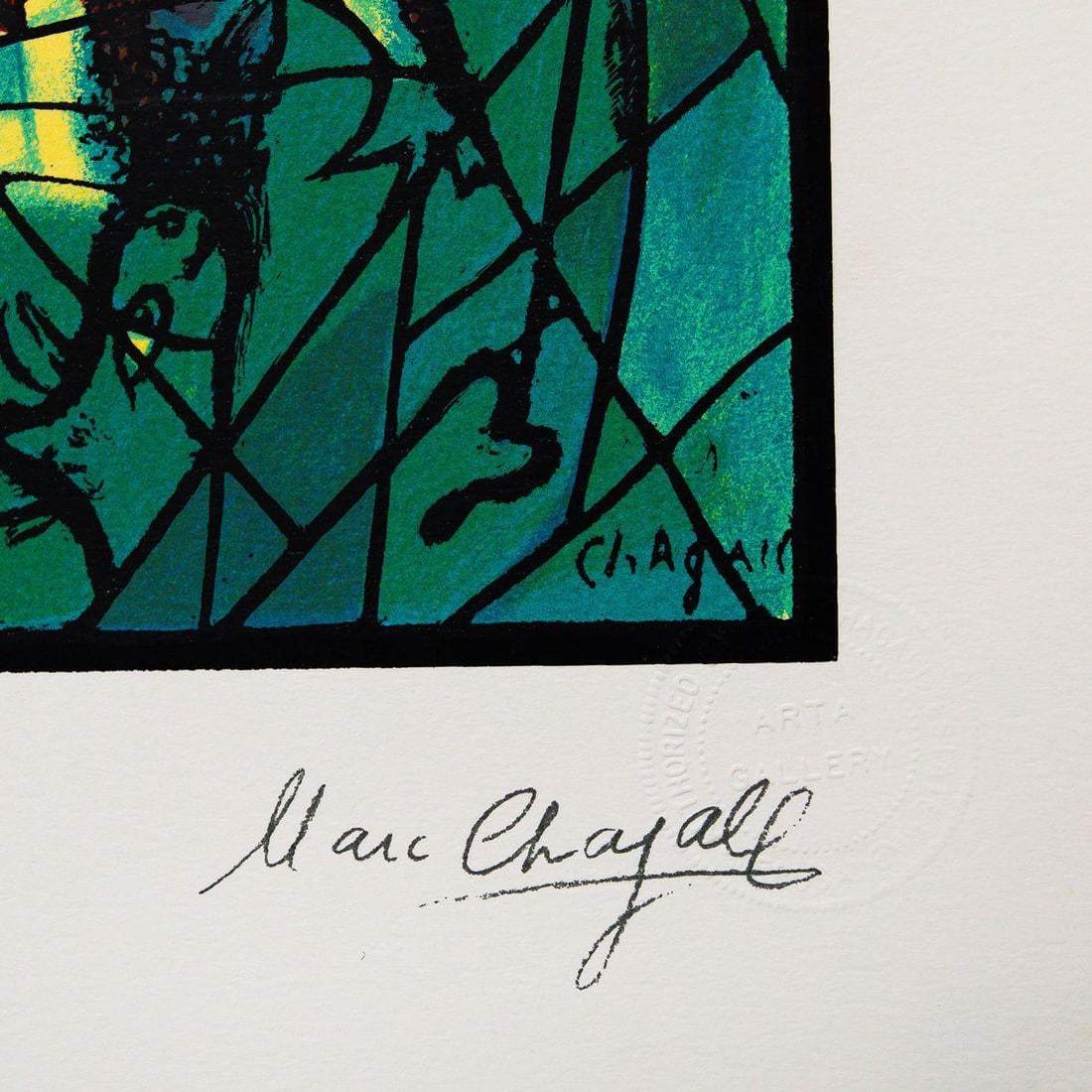 Marc Chagall- Serigraph "Gad" - 2