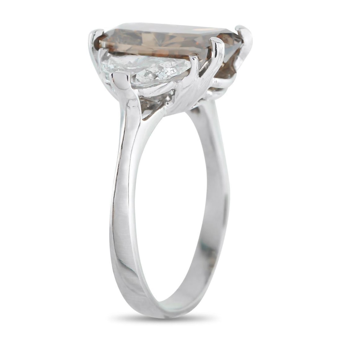 PLATINUM 7.0CT DIAMOND RING - 2