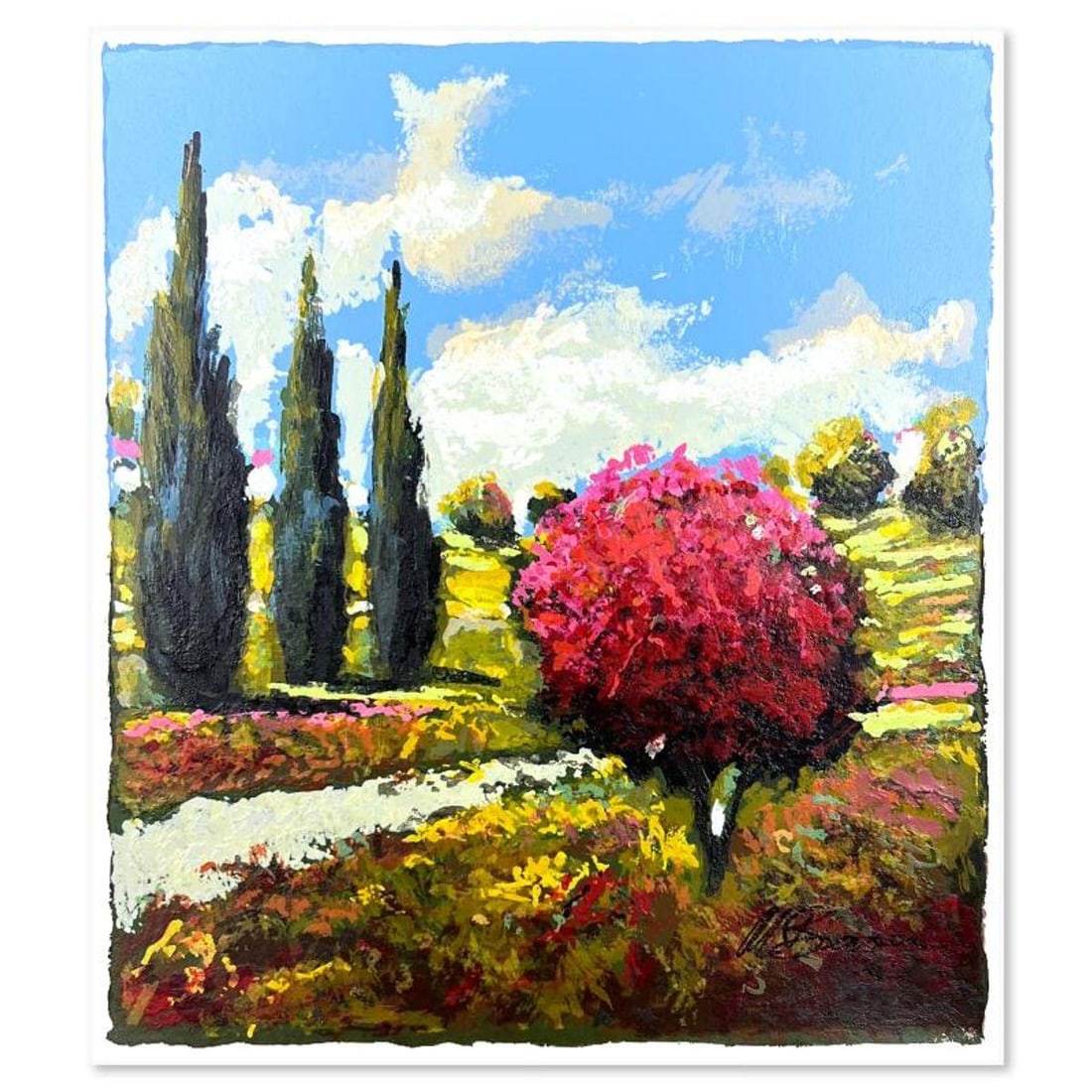 Mark Braver, Limited Edition Serigraph, Hand Signed and Numbered with Letter of Authenticity. (1 of 2)