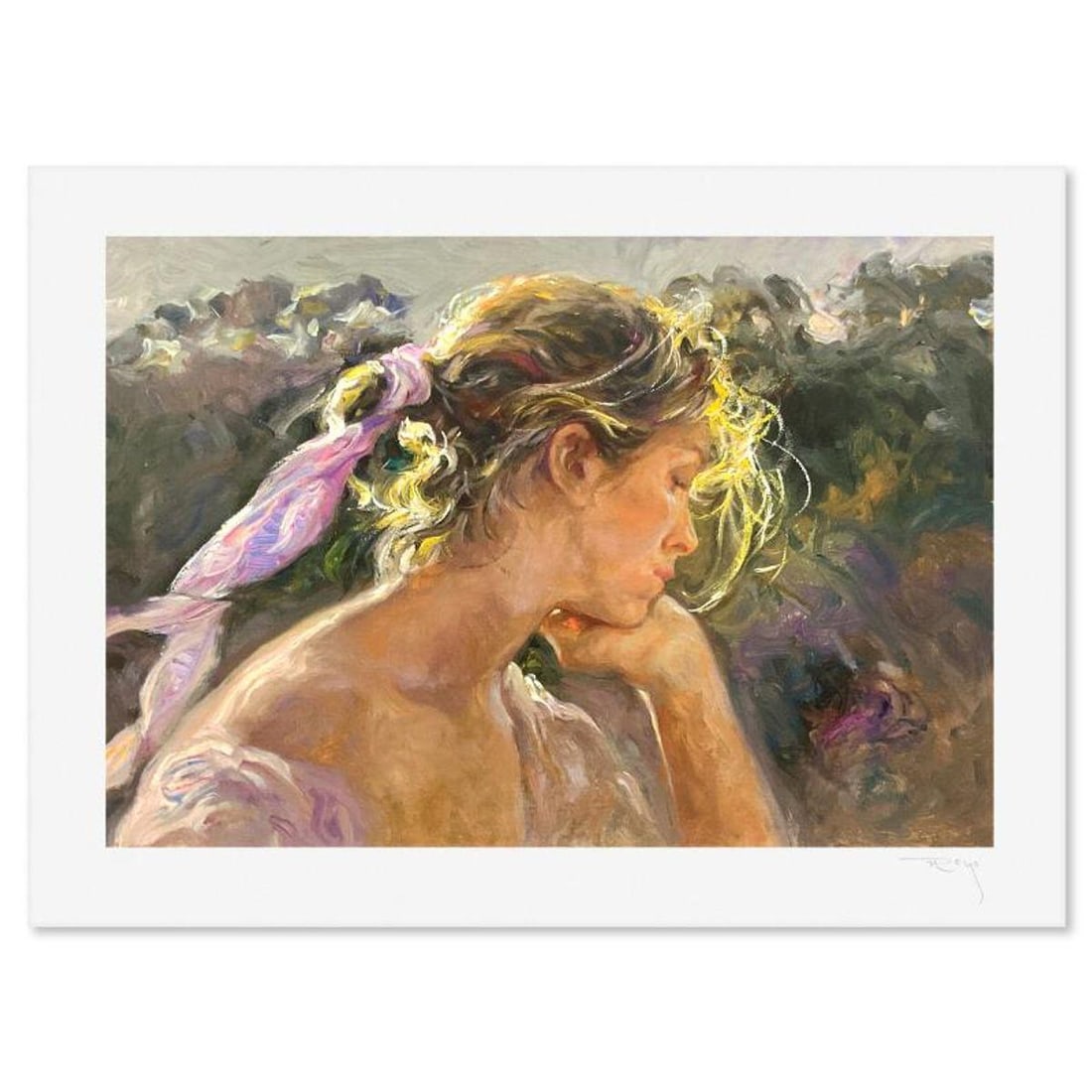 Royo, "Armonia" Limited Edition Printer's Proof Serigraph (15" x 22"), Numbered and Hand Signed with: Armonia is a limited edition printer's proof serigraph on paper by Royo, numbered and hand signed by the artist. Includes Letter of Authenticity. Measures approx. 20.5" x 27" (border), 15" x 22" (imag