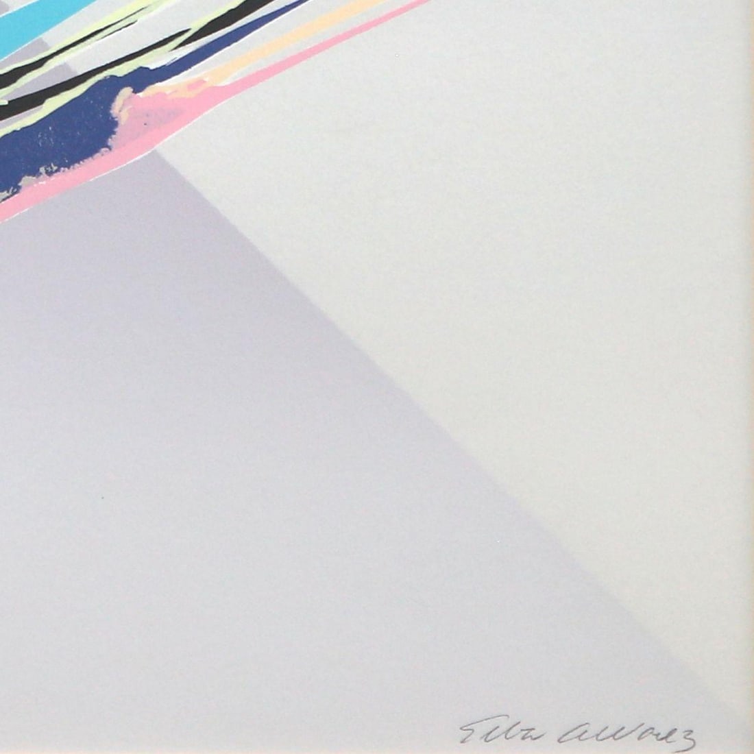 Elba Alvarez- Serigraph "Flow" - 2