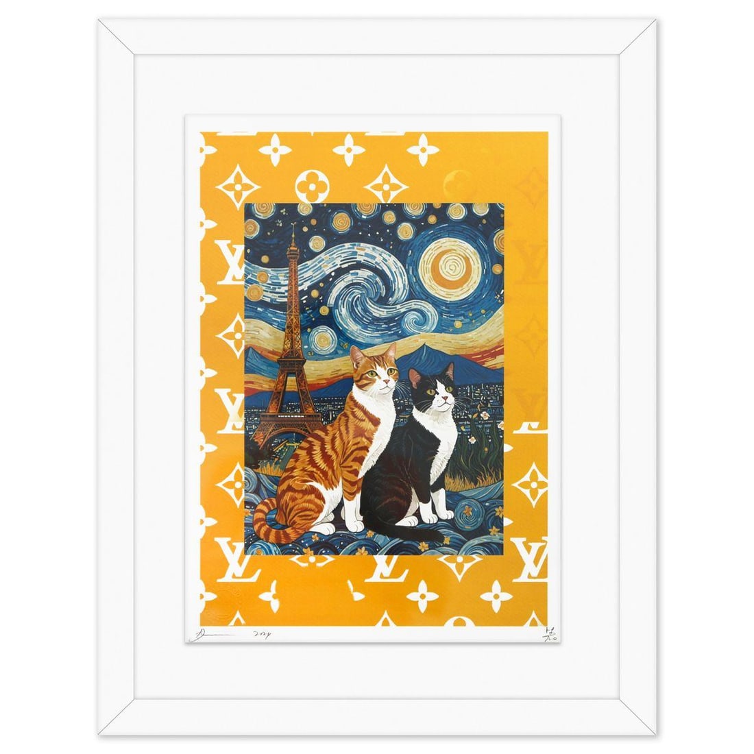 Death NYC- Fine art Print: Artist: Death NYC. Medium: Fine art Print. Size: 18" x 12". Measures approx. 24" x 19" (framed). Signature: Hand signed and numbered. Certificate of Authenticity: Is included. Reference#: 49203.