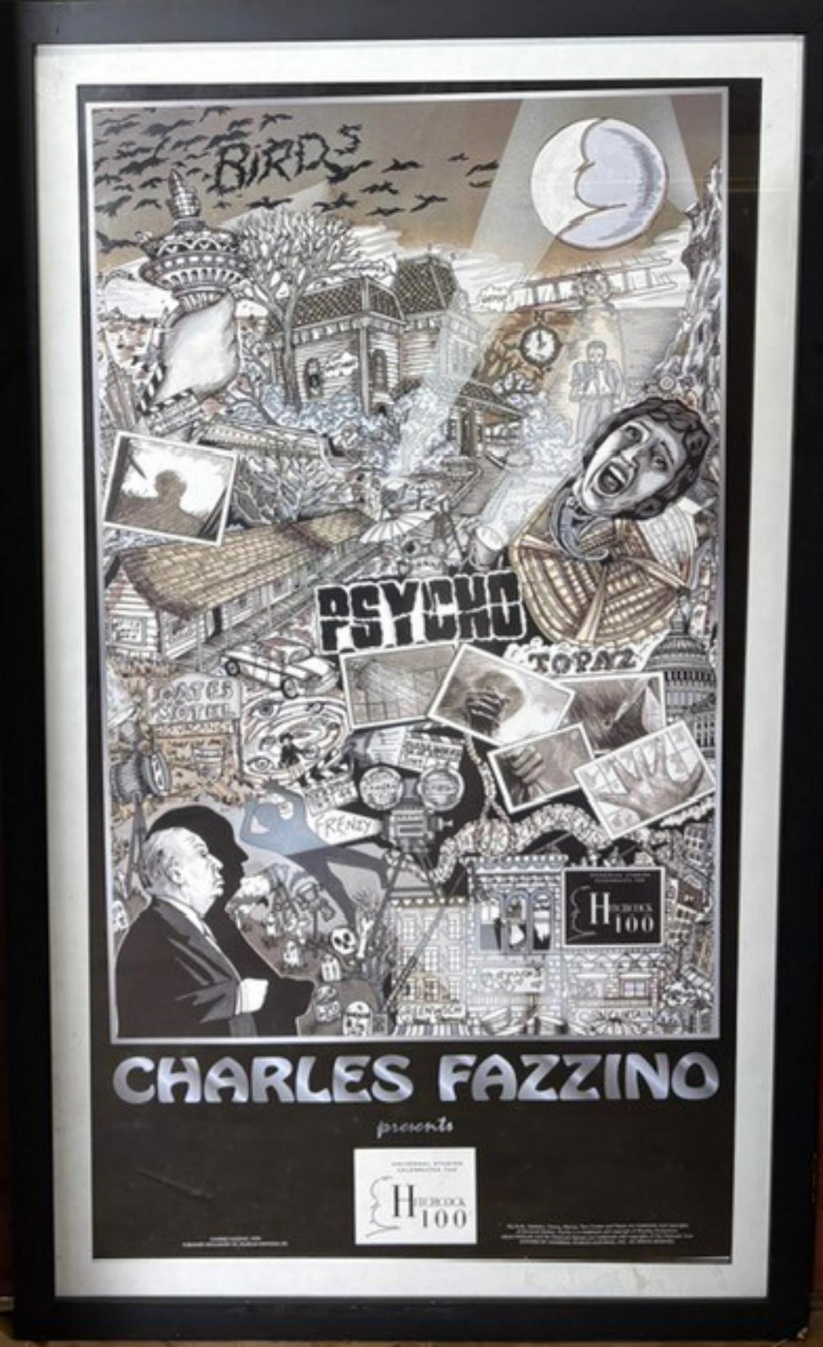 Charles Fazzino- Lthograph on paper: Artist: Charles Fazzino. Medium: Lthograph on paper. Measures approx. 24" x 36" (framed). Reference#: 27917.