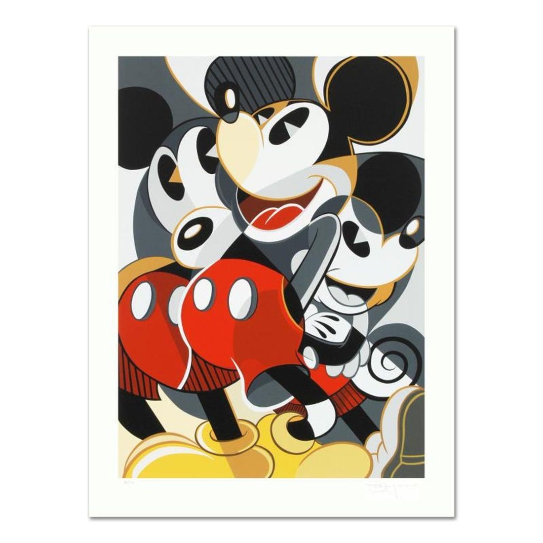 Tim Rogerson, "Mousing Around #1" from a Sold-Out Limited Edition Serigraph from Disney Fine Art,: Mousing Around #1 is from a sold-out limited edition serigraph on on paper by Tim Rogerson, numbered and hand signed by the artist. This piece is licensed by Disney Fine Art. Includes Letter of Authen