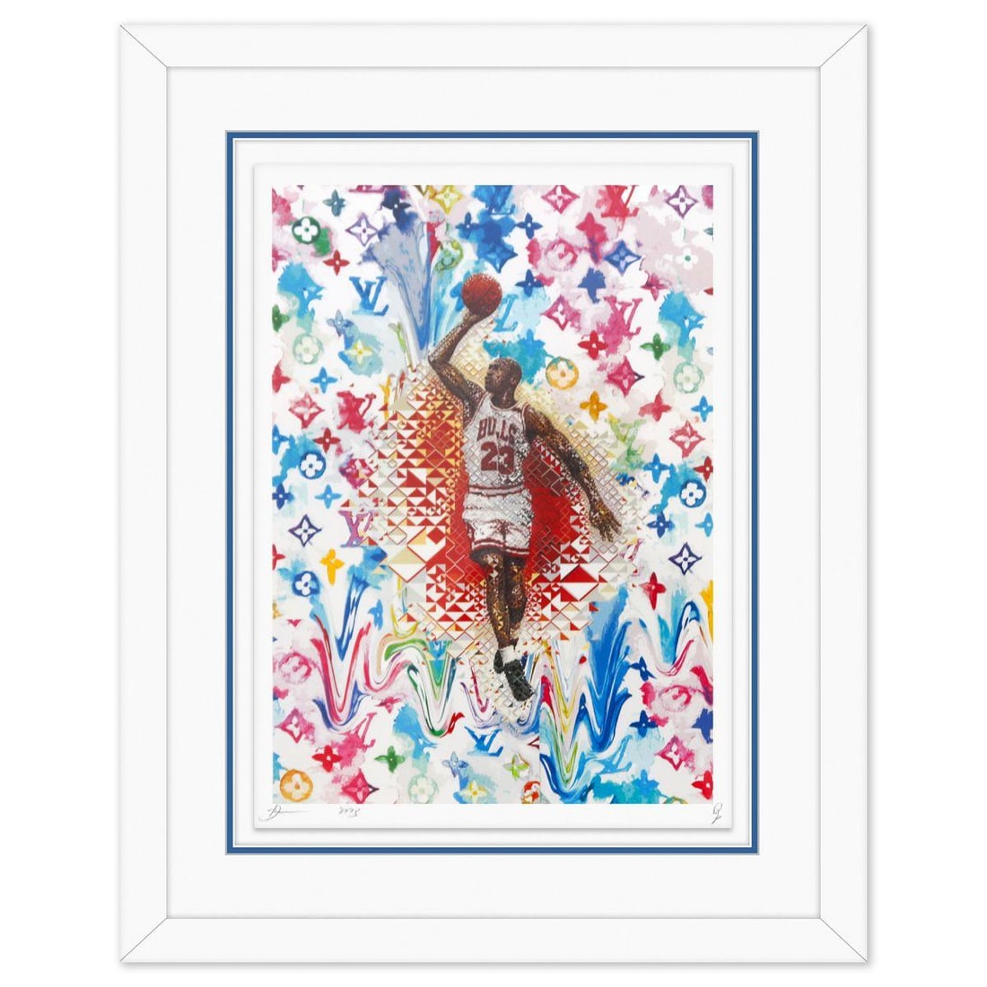 Death NYC- Fine art Print: Artist: Death NYC. Medium: Fine art Print. Size: 17.5" x 12.5". Measures approx. 25" x 20" (framed). Signature: Hand signed and numbered. Certificate of Authenticity: Is included. Reference#: 49182.