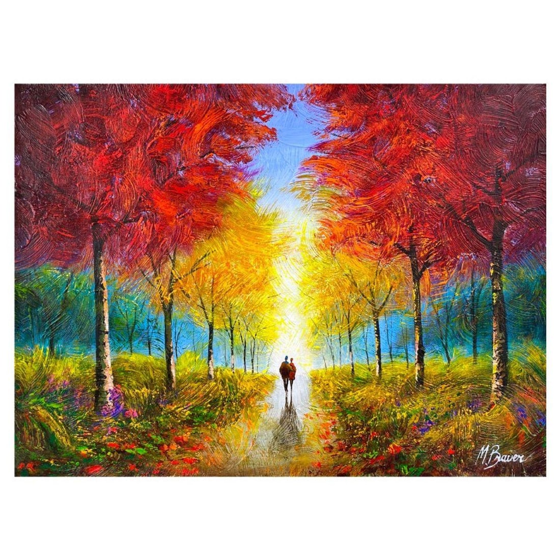 Mark Braver, Original Acrylic Painting on Canvas, Hand Signed with Letter of Authenticity. (1 of 2)