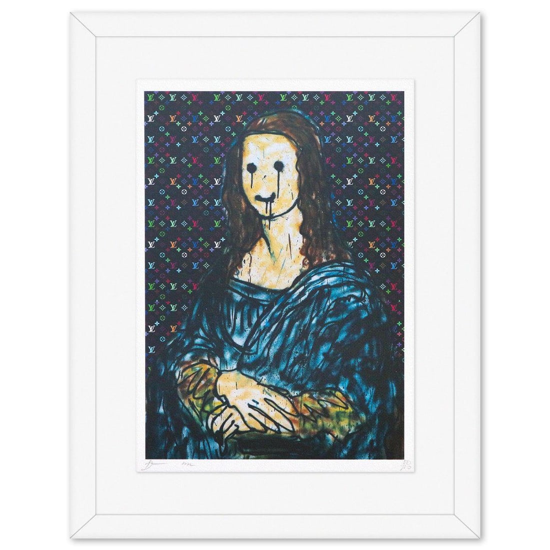 Death NYC- Fine art Print: Artist: Death NYC. Medium: Fine art Print. Size: 17.5" x 12". Measures approx. 24" x 18.5" (framed). Signature: Hand signed and numbered. Certificate of Authenticity: Is included. Additional: Paper: F