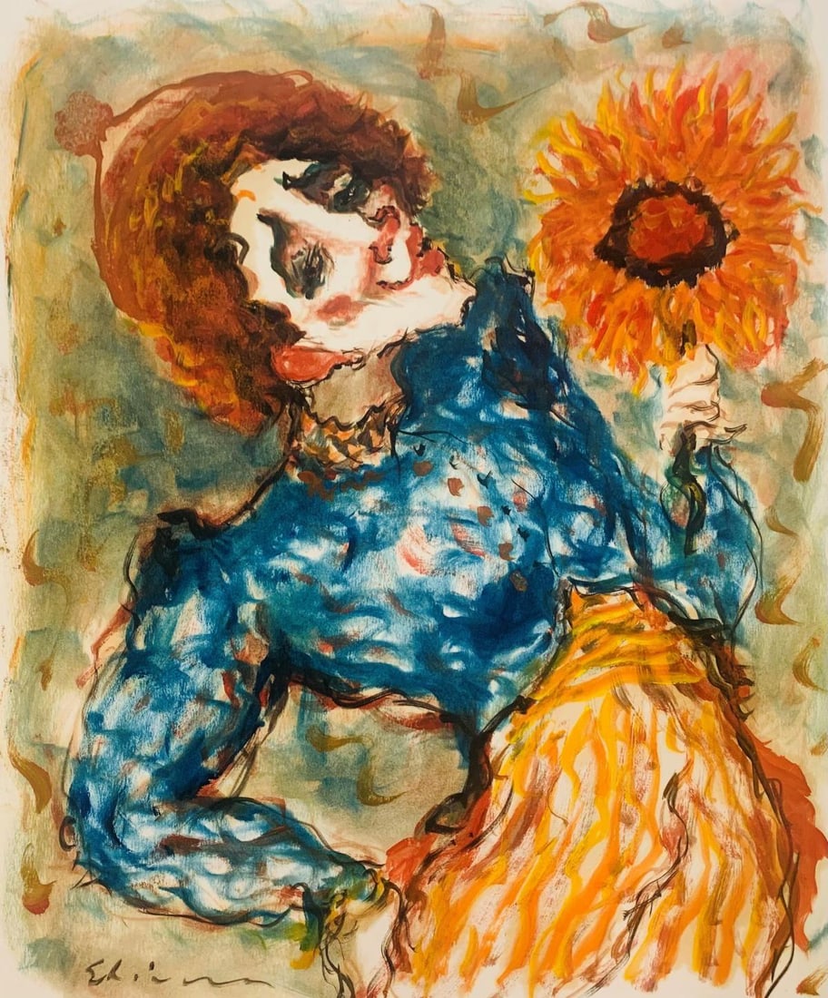 E.R.- Watercolor on paper: Artist: E.R.. Medium: Watercolor on paper. Size: 20" x 24". Reference#: 25064.