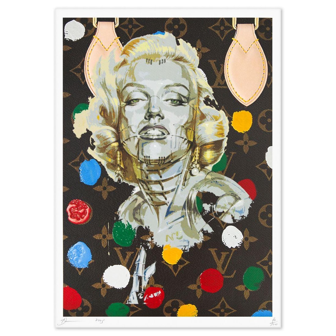 Death NYC- Fine art Print: Artist: Death NYC. Medium: Fine art Print. Size: 18" x 12". Signature: Hand signed and numbered. Certificate of Authenticity: Is included.