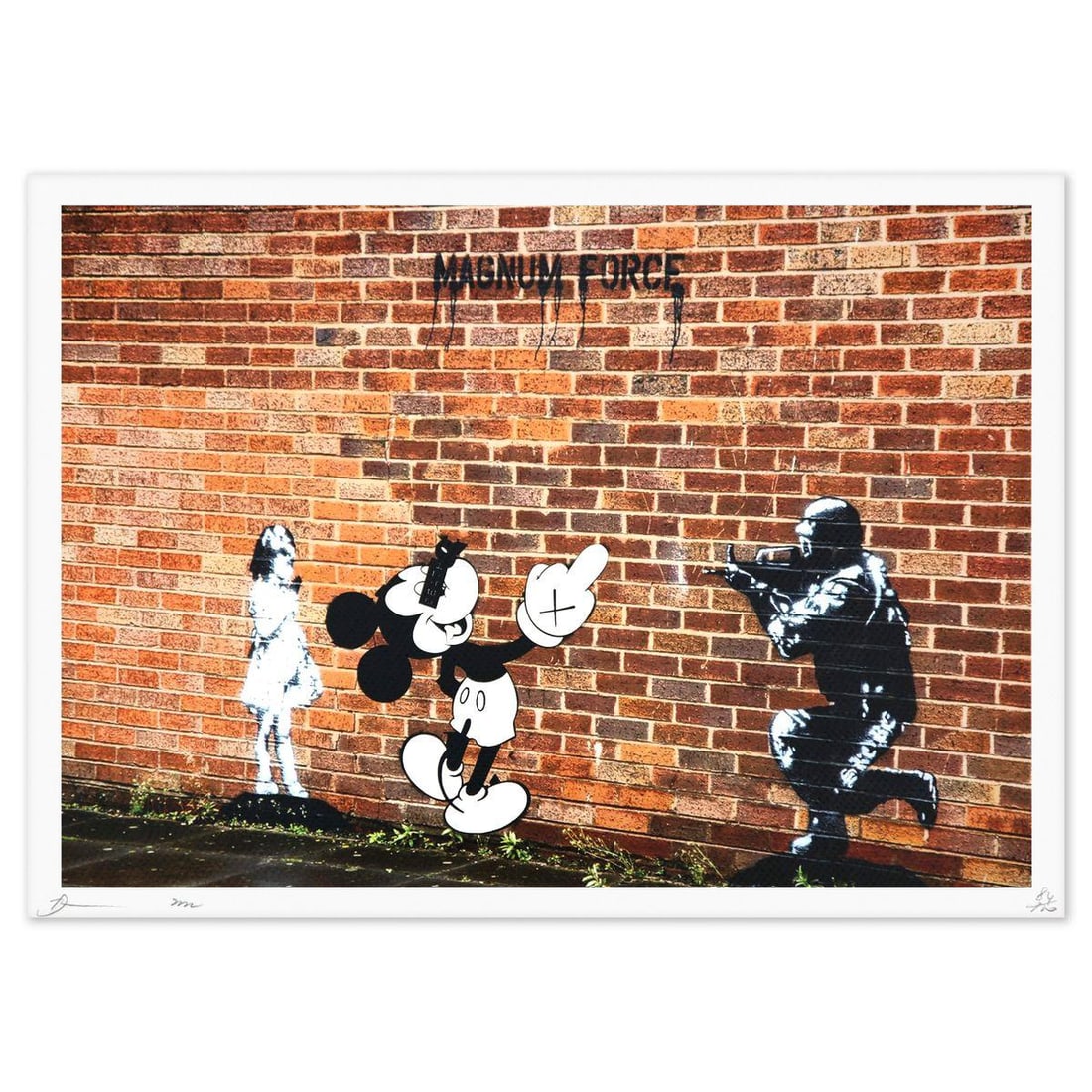 Death NYC- Fine art Print: Artist: Death NYC. Medium: Fine art Print. Size: 12" x 18". Signature: Hand signed and numbered. Certificate of Authenticity: Is included. Reference#: 36733.