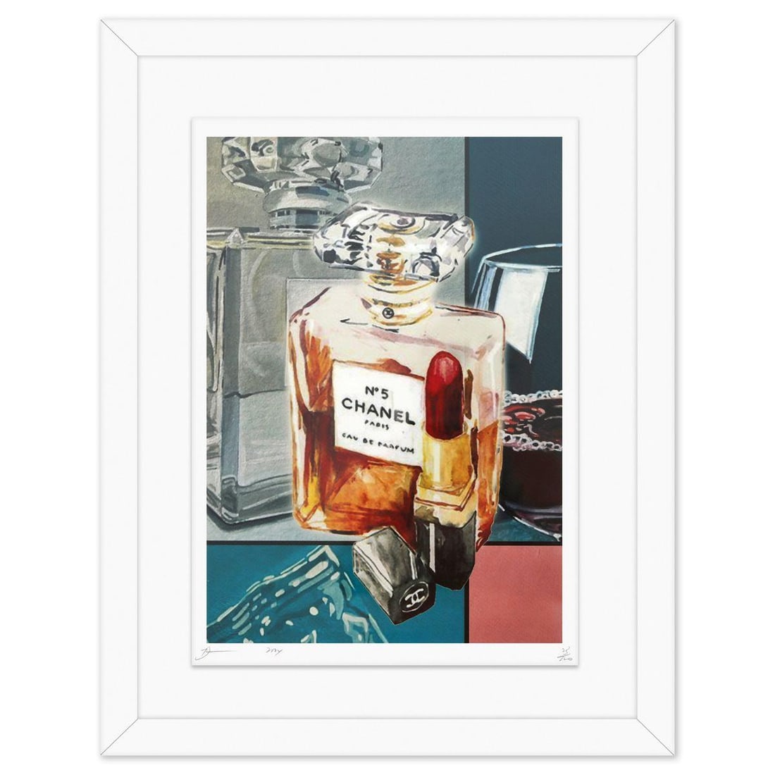 Death NYC- Fine art Print: Artist: Death NYC. Medium: Fine art Print. Size: 18" x 12". Measures approx. 24" x 19" (framed). Signature: Hand signed and numbered. Certificate of Authenticity: Is included. Reference#: 49213.