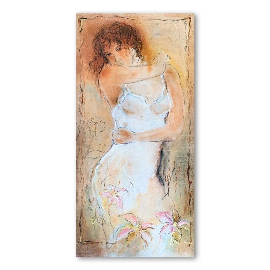 Batia Magal, "Naivety" Hand Signed Limited Edition Serigraph on Paper with Letter of Authenticity. (1 of 2)