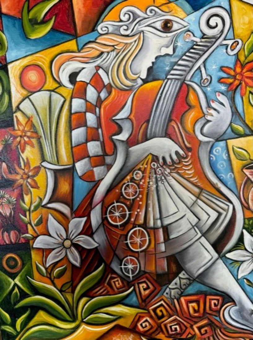 A. Doni- Original painting on canvas: Artist: A. Doni. Medium: Original painting on canvas. Size: 18" x 24". Signature: Signed by the artrist . Reference#: 25138.