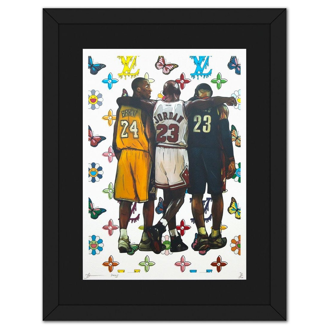 Death NYC- Fine art Print: Artist: Death NYC. Medium: Fine art Print. Size: 18" x 12". Measures approx. 24" x 19" (framed). Signature: Hand signed and numbered. Certificate of Authenticity: Is included. Reference#: 49223.