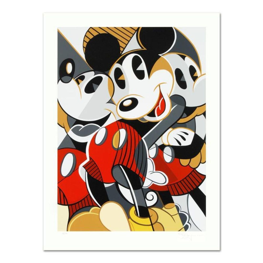 Tim Rogerson, "Mousing Around #2" from a Sold-Out Limited Edition Serigraph from Disney Fine Art,: Mousing Around #2 is from a sold-out limited edition serigraph on on paper by Tim Rogerson, numbered and hand signed by the artist. This piece is licensed by Disney Fine Art. Includes Letter of Authen