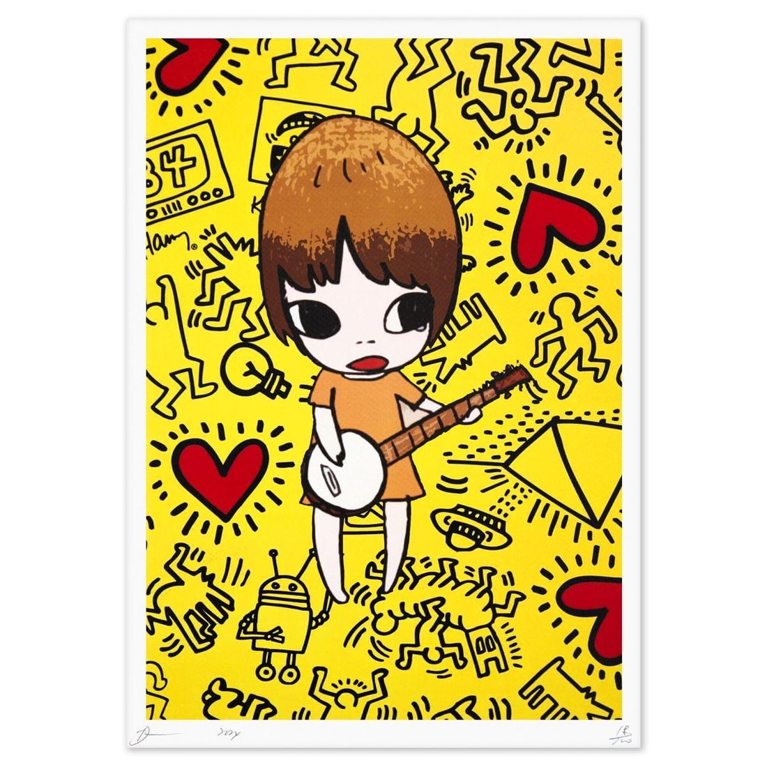 Death NYC- Fine art Print: Artist: Death NYC. Medium: Fine art Print. Size: 18" x 12". Signature: Hand signed and numbered. Certificate of Authenticity: Is included. Reference#: 36752.