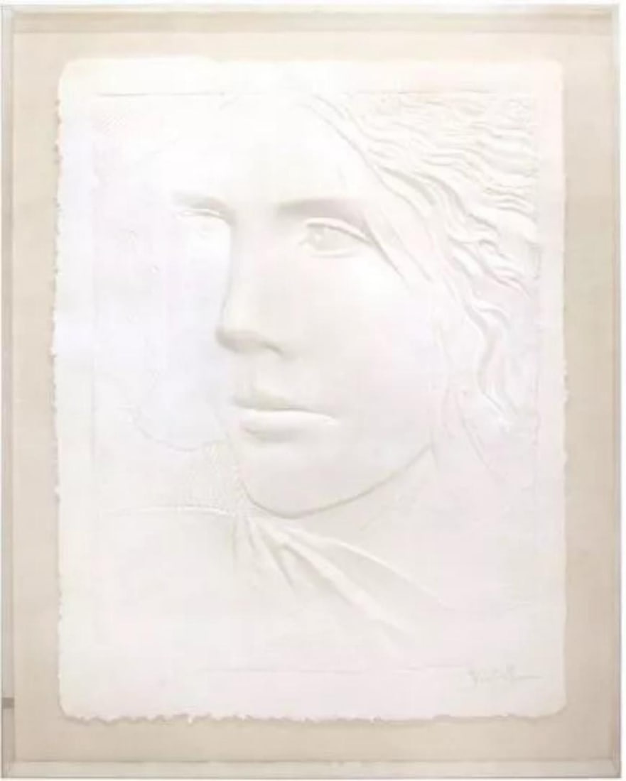 Frank Gallo- Limited edition cast paper sculpture (1 of 1)