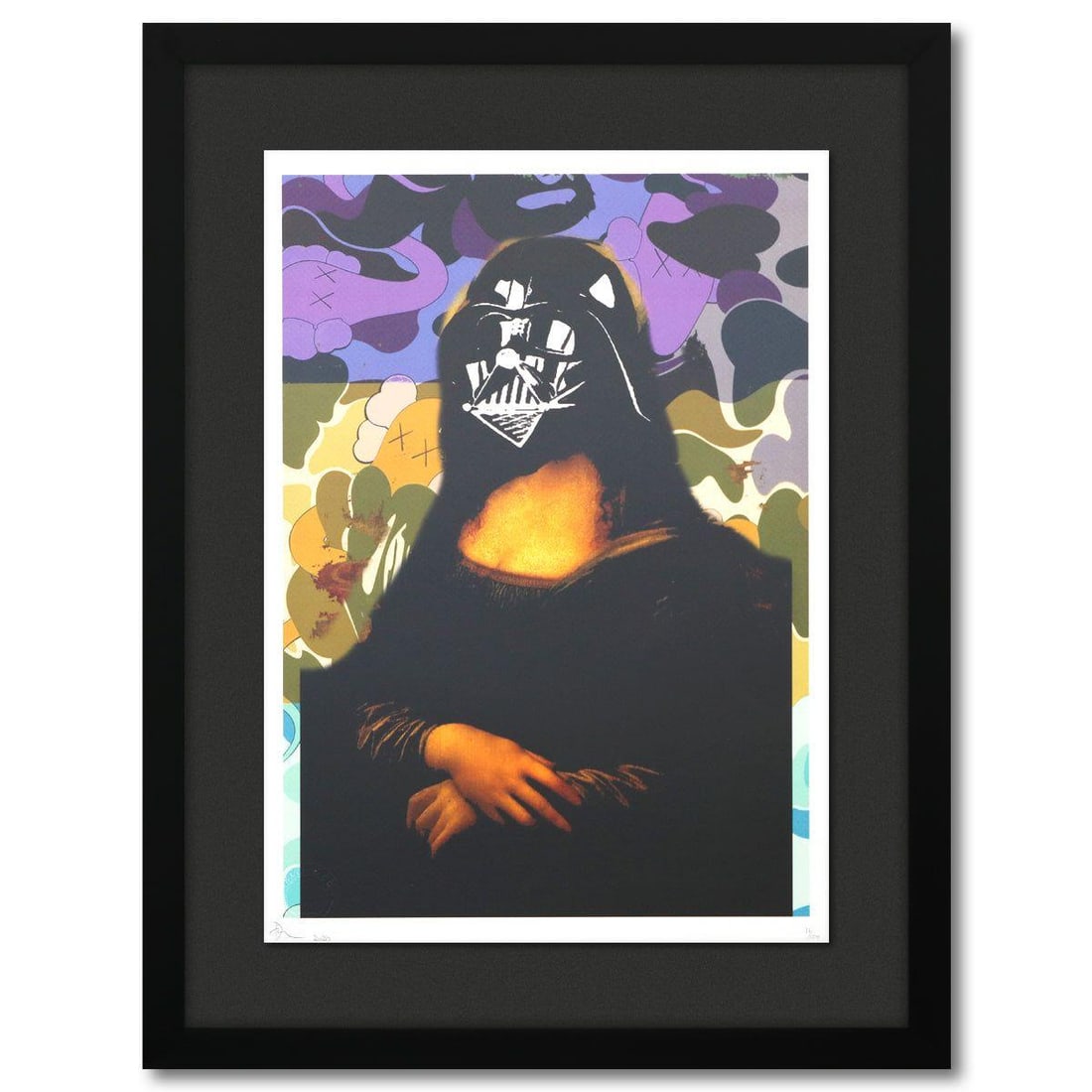 Death NYC- Fine art Print: Artist: Death NYC. Medium: Fine art Print. Size: 17" x 12". Measures approx. 23" x 18" (framed). Signature: Hand signed and numbered. Certificate of Authenticity: Is included. Additional: Paper: Fine