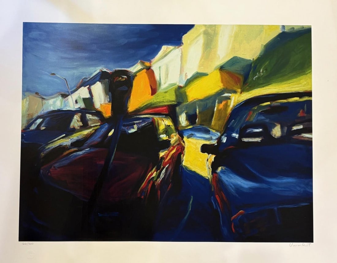 Tongpaiboon Veerakeat- Serigraph on paper: Artist: Tongpaiboon Veerakeat. Medium: Serigraph on paper. Size: 20" x 24". Signature: Signed and numbered. Reference#: 25207.