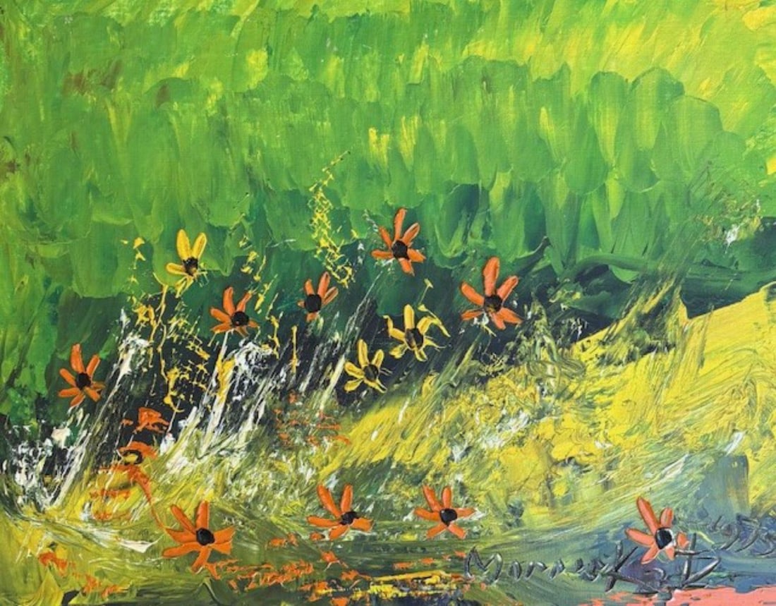 Marrkatz- Original acrylic painting on panel board: Artist: Marrkatz. Medium: Original acrylic painting on panel board. Size: 20" x 24". Signature: Hand Signed. Reference#: 33510.