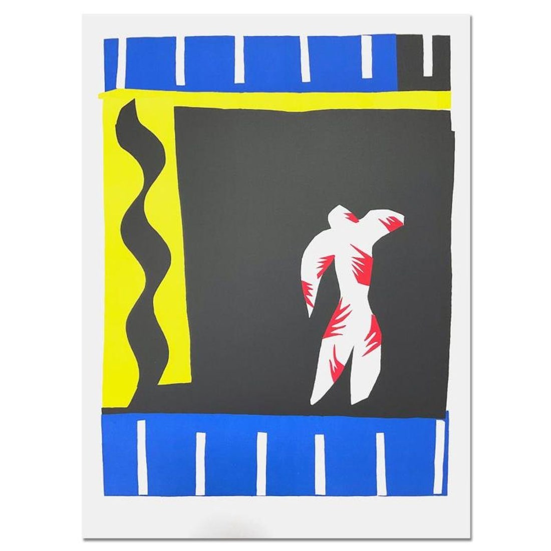 Henri Matisse 1869-1954 (After), "Le Clown (The Clown)" Limited Edition Lithograph with Certificate: Le Clown (The Clown) is a limited edition lithograph by Henri Matisse (1869-1954). This piece comes from an edition of 200 authorized by the Matisse Estate; the edition number is not on the piece itse