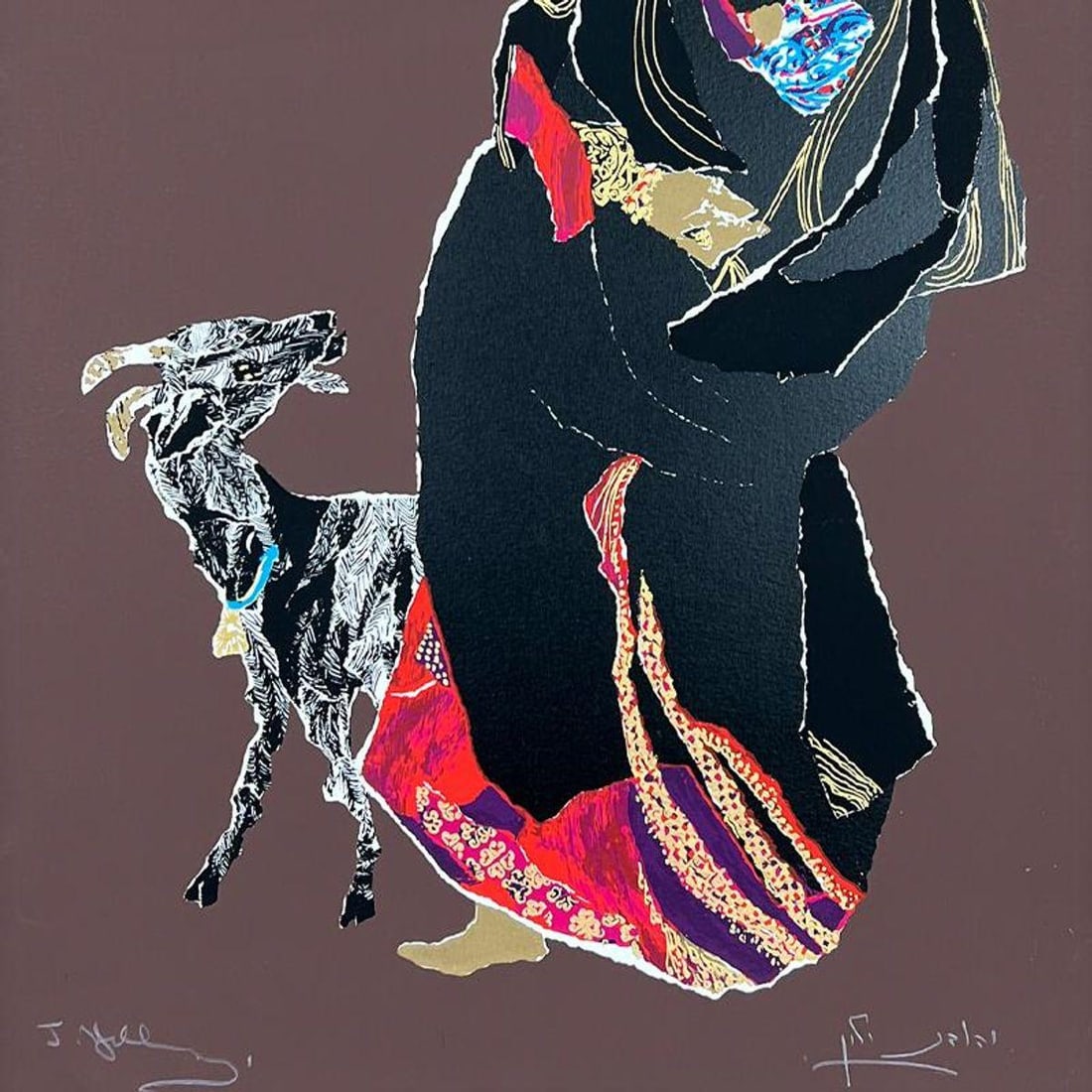 Judith Yellin, Limited Edition Serigraph, Hand Signed and Numbered with Letter of Authenticity. - 2