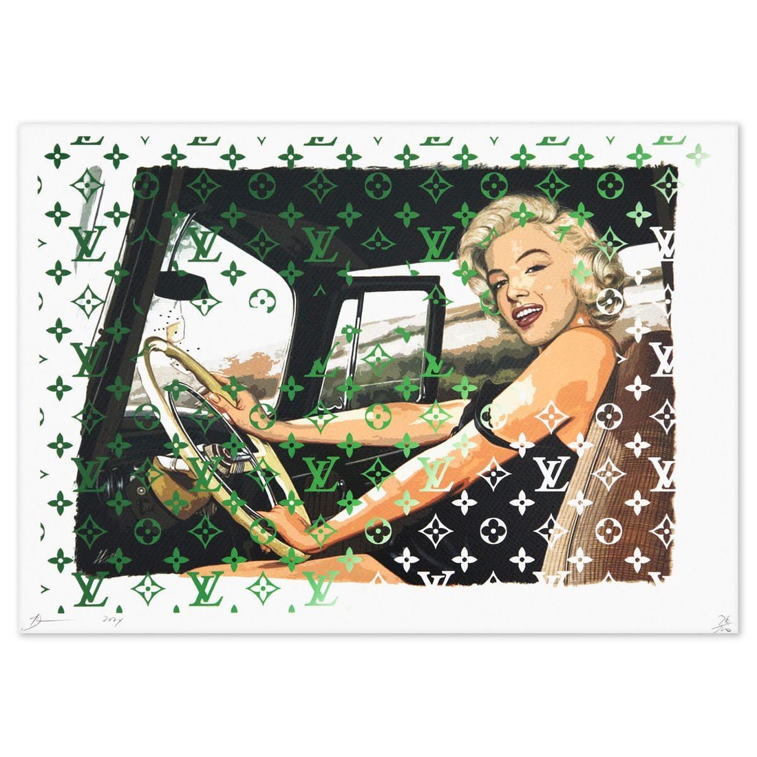 Death NYC- Fine art Print: Artist: Death NYC. Medium: Fine art Print. Size: 12" x 18". Signature: Hand signed and numbered. Certificate of Authenticity: Is included. Reference#: 36735.