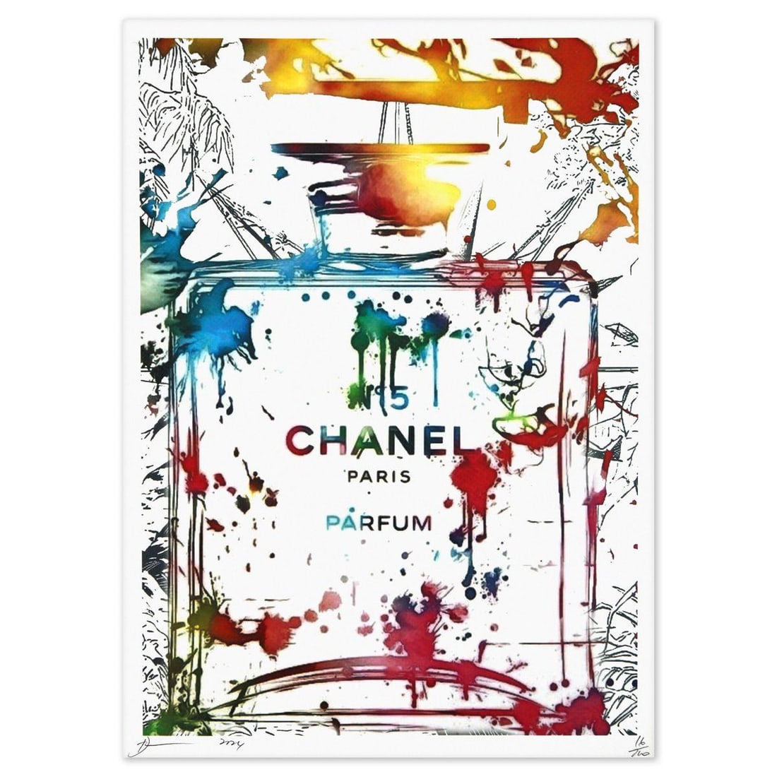 Death NYC- Fine art Print: Artist: Death NYC. Medium: Fine art Print. Size: 18" x 12". Signature: Hand signed and numbered. Certificate of Authenticity: Is included. Reference#: 49371.