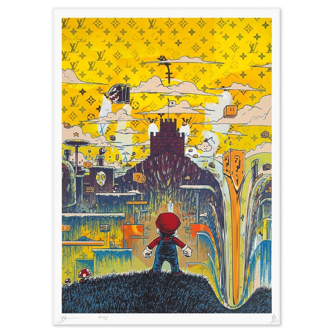 Death NYC- Fine art Print: Artist: Death NYC. Medium: Fine art Print. Size: 18" x 12". Signature: Hand signed and numbered. Certificate of Authenticity: Is included. Reference#: 36753.