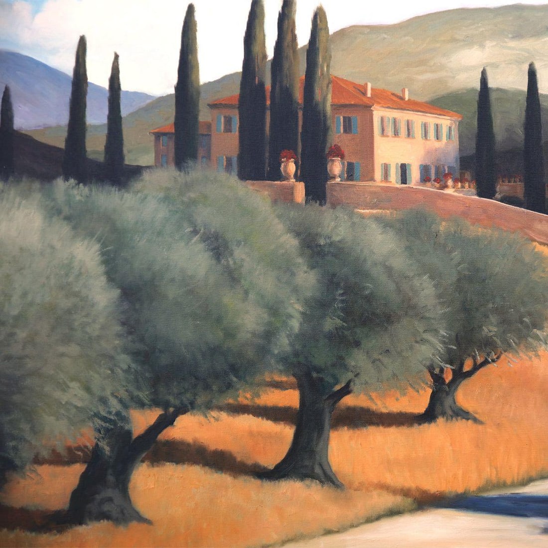 Robert White- "Olive Lined Drive" - 2