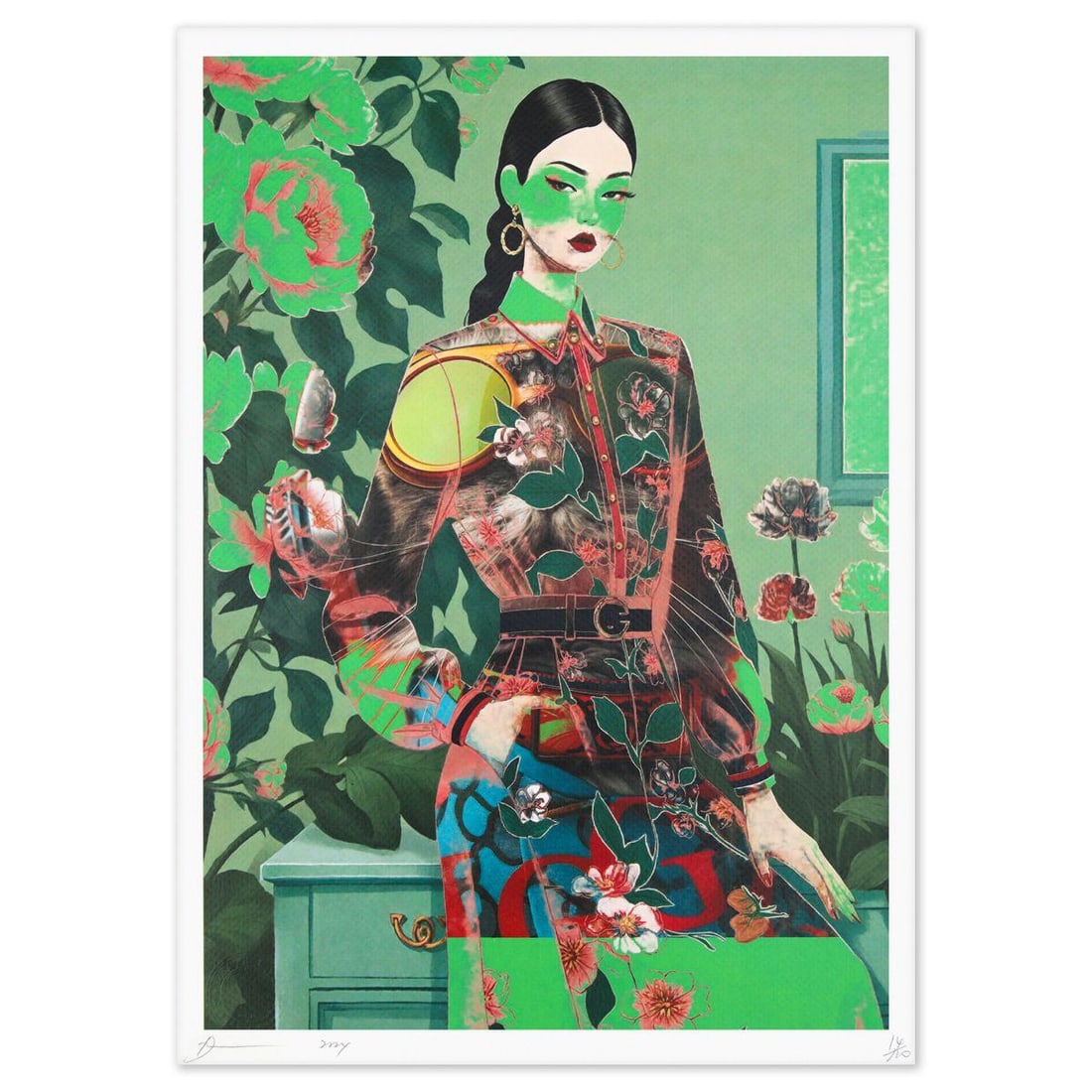 Death NYC- Fine art Print: Artist: Death NYC. Medium: Fine art Print. Size: 18" x 12". Signature: Hand signed and numbered. Certificate of Authenticity: Is included. Reference#: 49381.