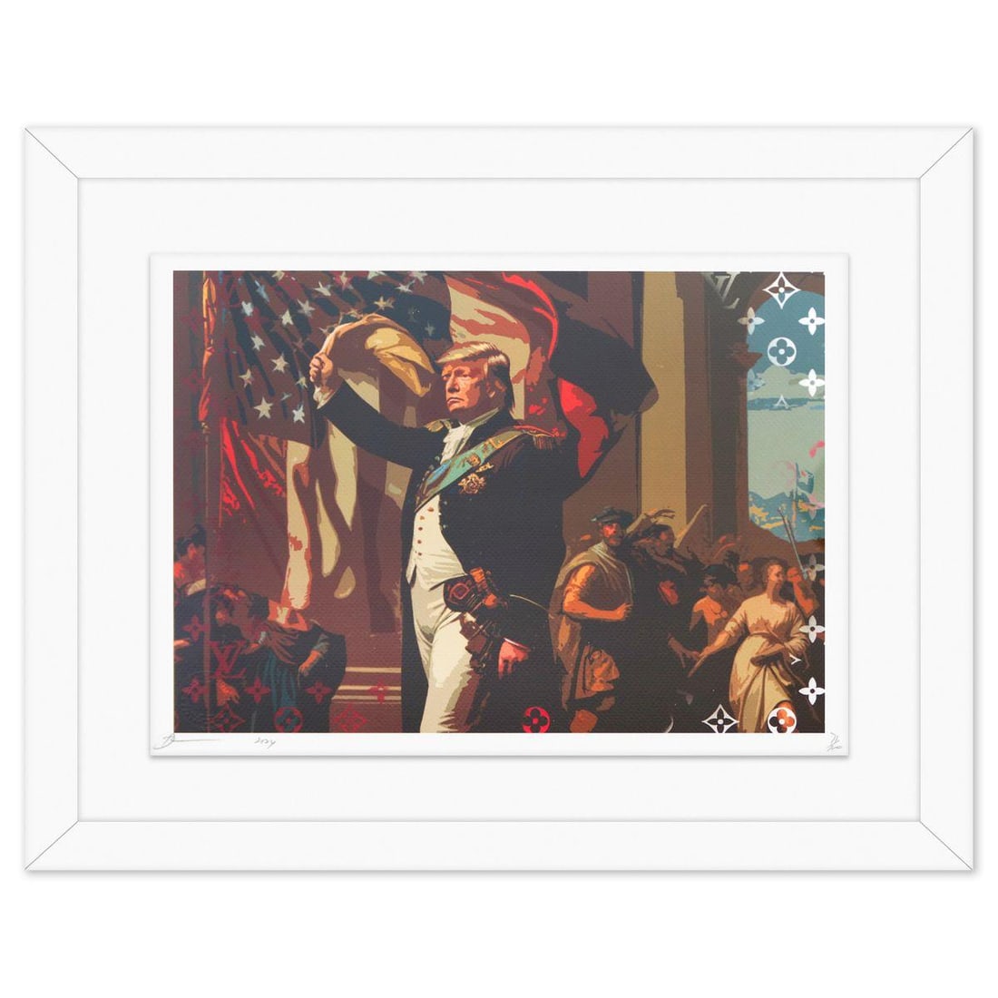 Death NYC- Fine art Print: Artist: Death NYC. Medium: Fine art Print. Size: 12" x 18". Measures approx. 19" x 24" (framed). Signature: Hand signed and numbered. Certificate of Authenticity: Is included. Reference#: 49189.